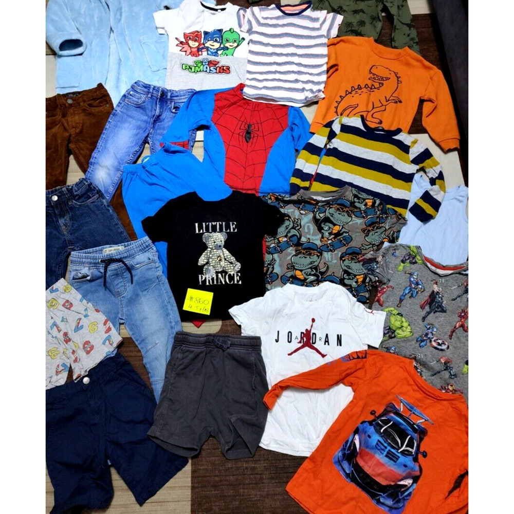 NWOT Boys Clothing Wholesale Liquidation Lot of 30pcs Spring/Summer Siz 8-10T - Picture 3 of 16